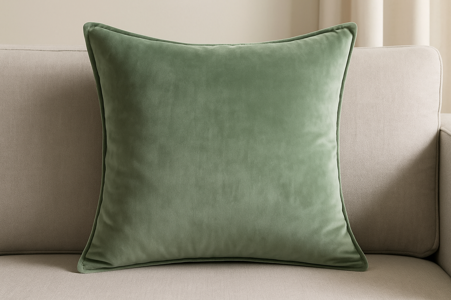 Almofada Verde Sage - Principal